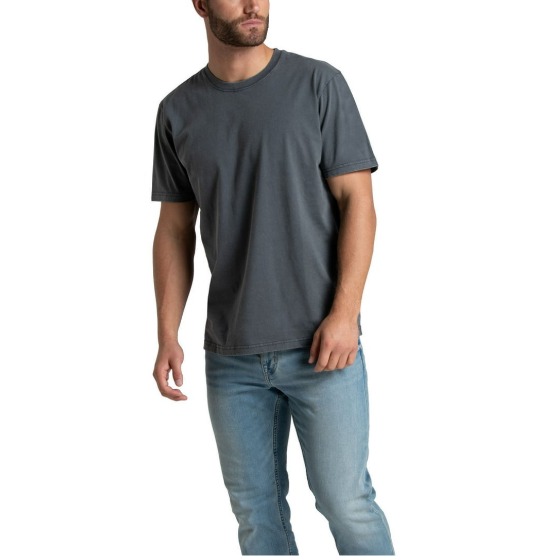 Franela Fruit of the Loom Garment Dyed Gris Carbón Para Hombre