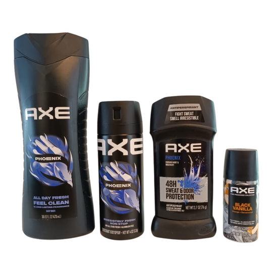 Set Axe Phoenix & Black Vanilla – Cuidado Corporal Completo