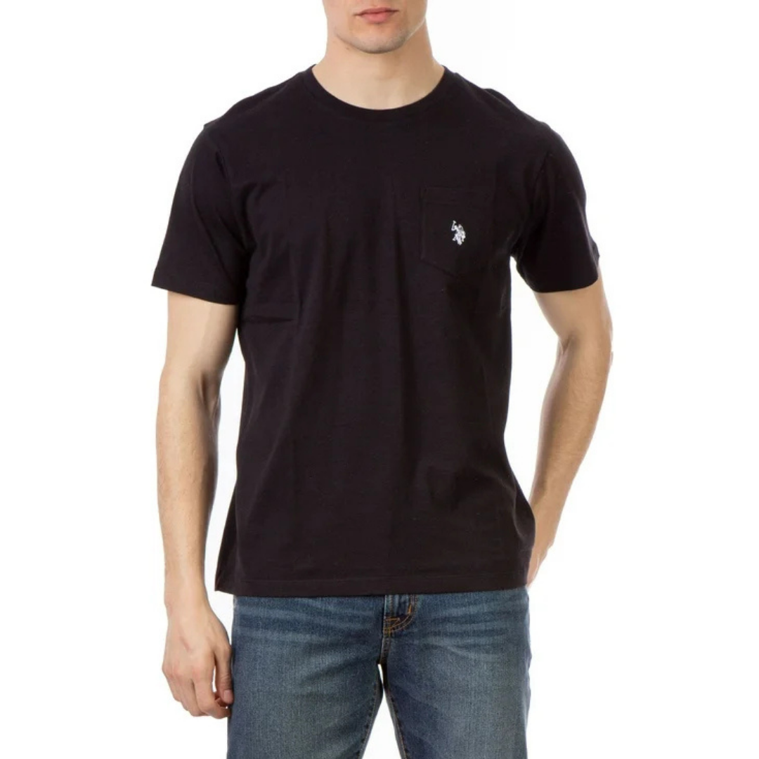 Franela Polo Básica Con Bolsillo Para Hombre