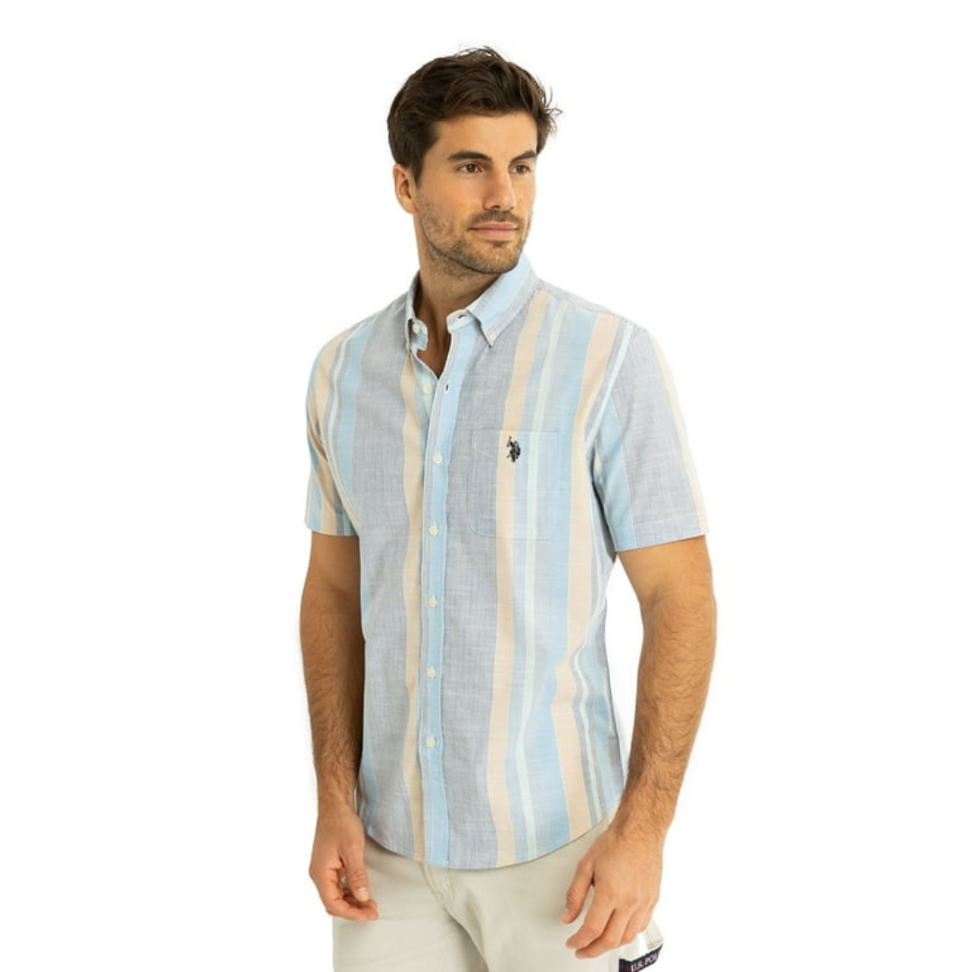 Camisa Polo Manga Corta Para Hombre