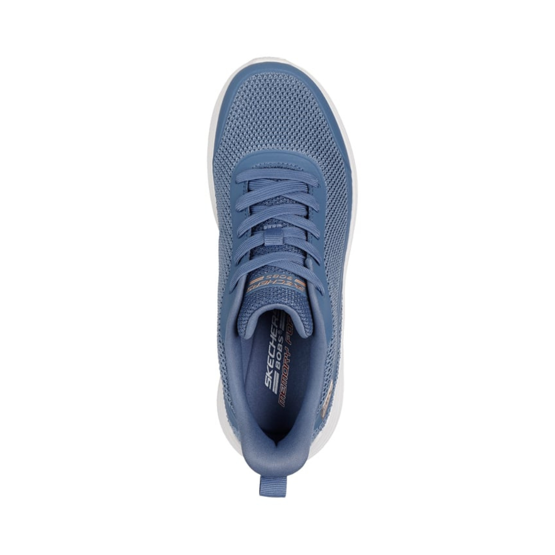 Zapatos Skechers BOBS Sport Squad Waves Azul Estilo y Confort Superior