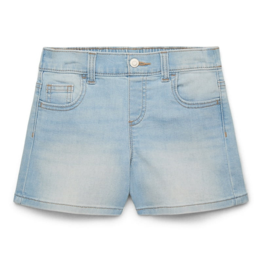 Short Wonder Nation Jeans Claro Juvenil