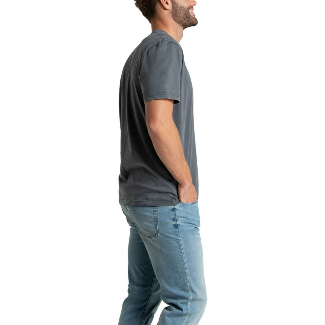 Franela Fruit of the Loom Garment Dyed Gris Carbón Para Hombre
