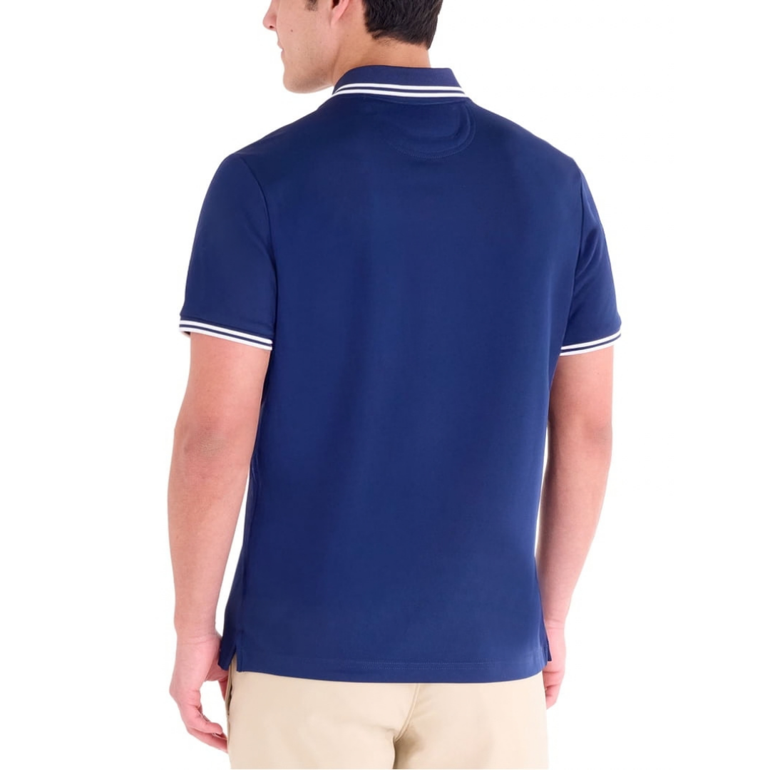 Chemise U.S. Polo Assn. Azul Marino con Detalles Blancos Para Hombre