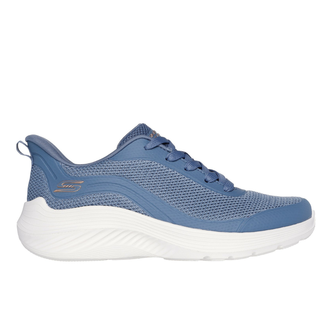 Zapatos Skechers BOBS Sport Squad Waves Azul Estilo y Confort Superior