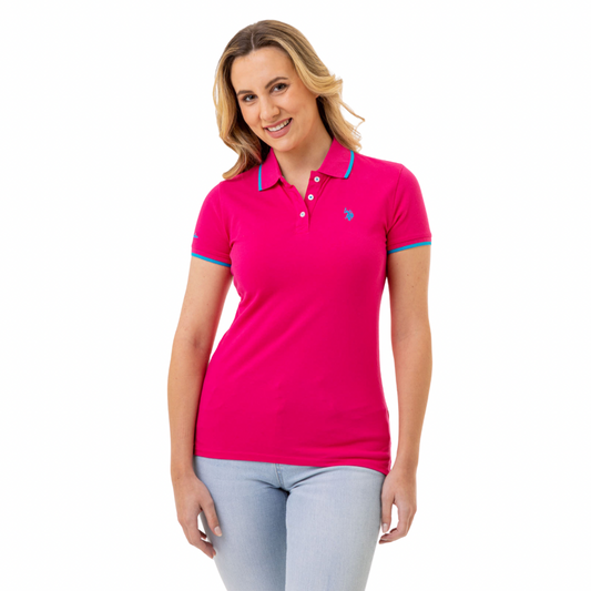 Chemise Polo Bordes Para Mujer