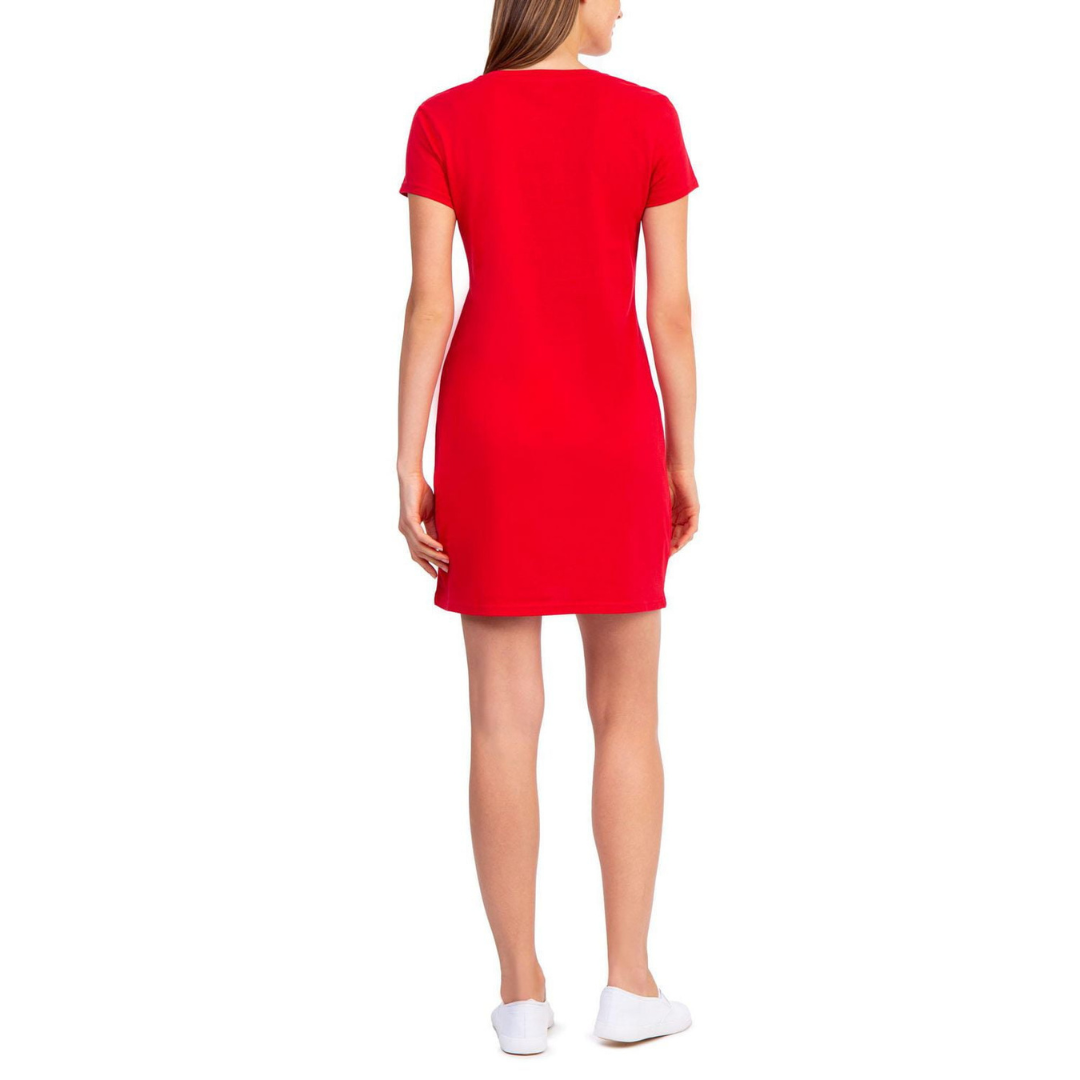 Vestido Polo Básico Para Mujer