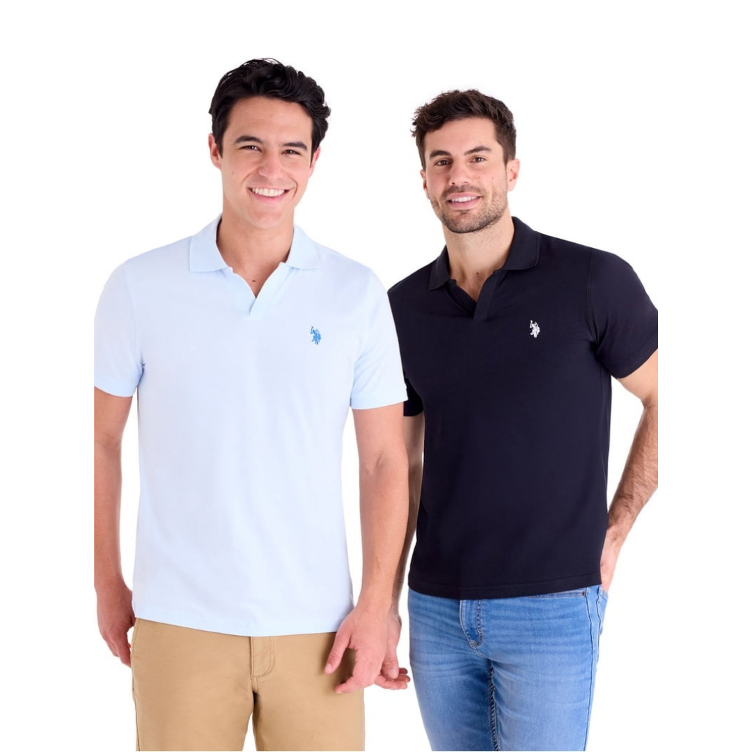 Chemise U.S. Polo Assn. Azul Celeste Para Hombre
