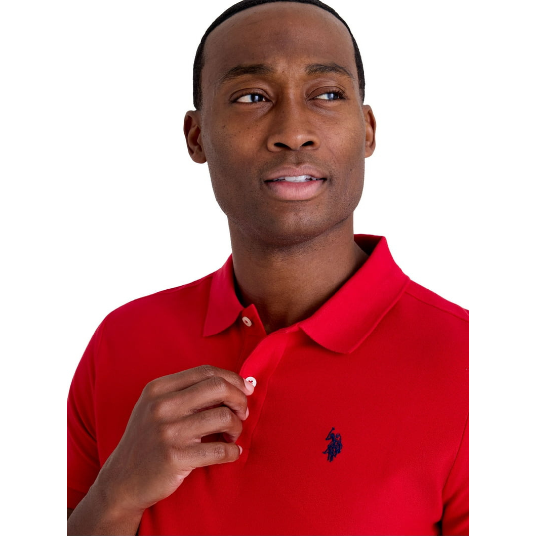 Chemise Polo Roja Para Hombre