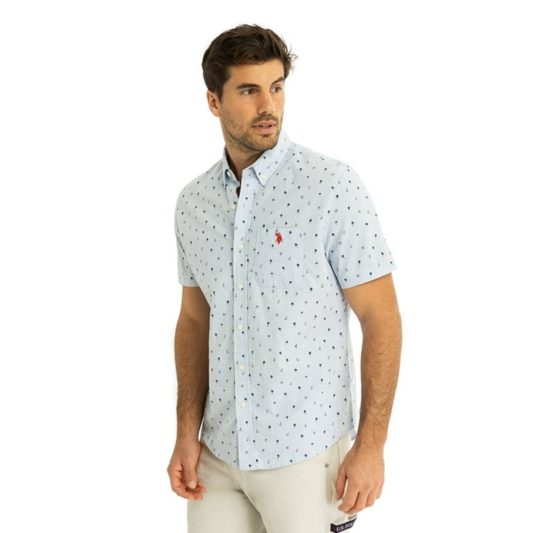 Camisa Polo Manga Corta Para Hombre