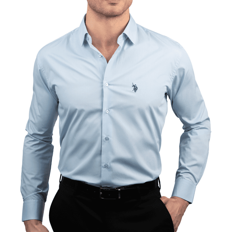 Camisa Polo Manga Larga Para Hombre