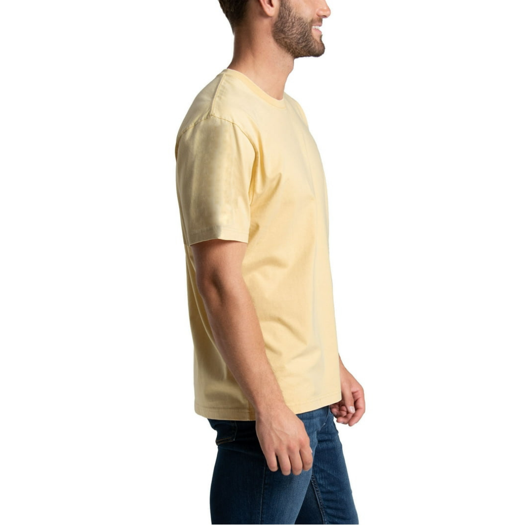 Franela Fruit of the Loom Garment Dyed Amarillo Trigo Para Hombre