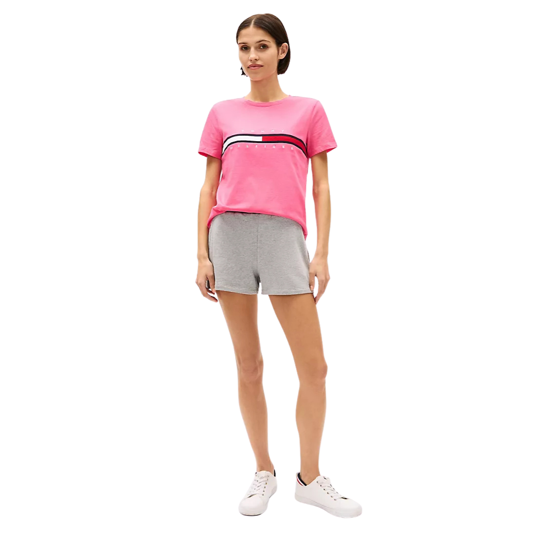 Franela Tommy Hilfiger Rosa Fuerte Para Mujer