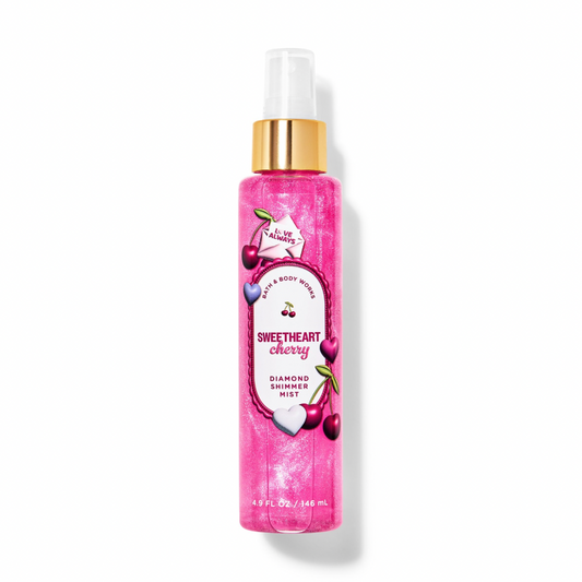 Mist Corporal Brillante Sweetheart Cherry Bath & Body Works