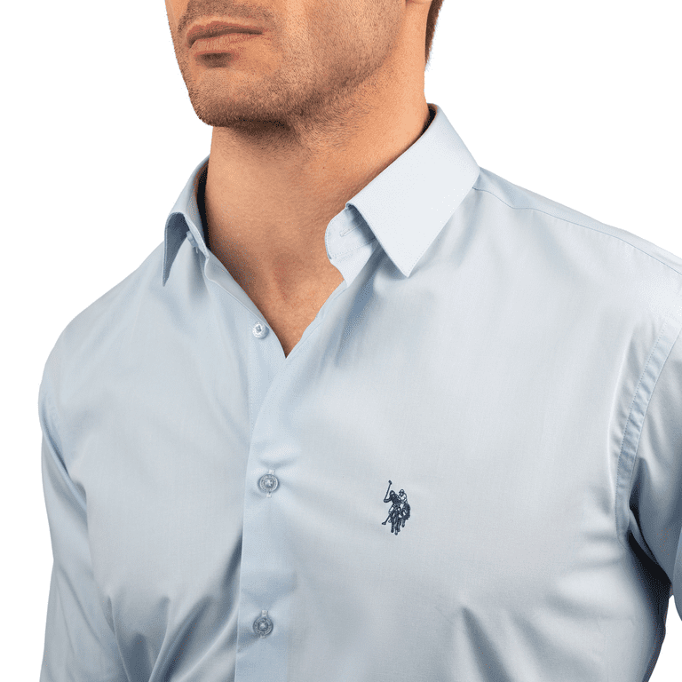 Camisa Polo Manga Larga Para Hombre