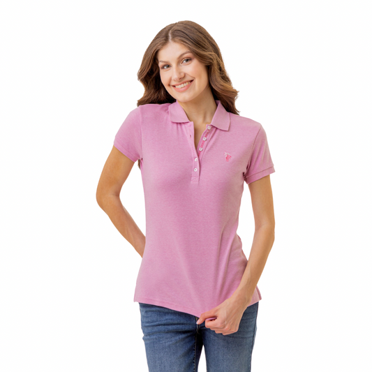 Chemise Polo Clásica Para Mujer