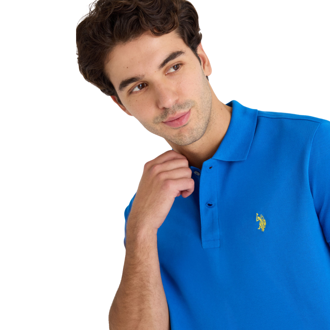 Chemise U.S. Polo Assn. Azul Intenso Para Hombre