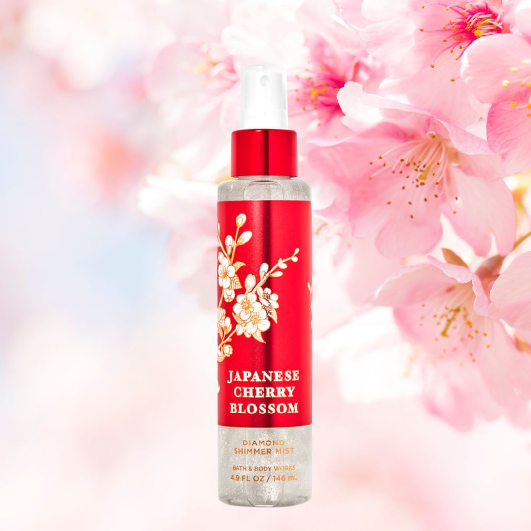 Mist Corporal Brillante Japanese Cherry Blossom Bath & Body Works