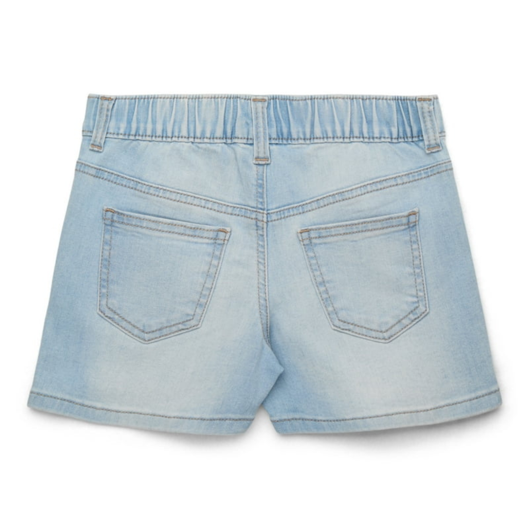 Short Wonder Nation Jeans Claro Juvenil