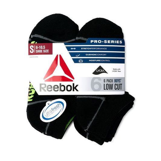 Paquete 6 Pares de Medias Reebok Juveniles