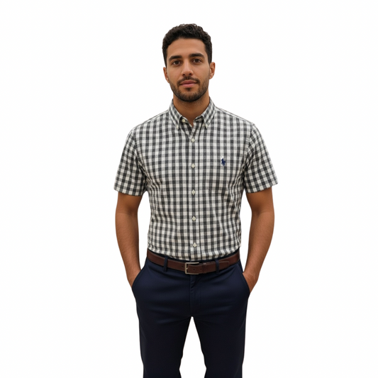 Camisa Polo Manga Corta Para Hombre