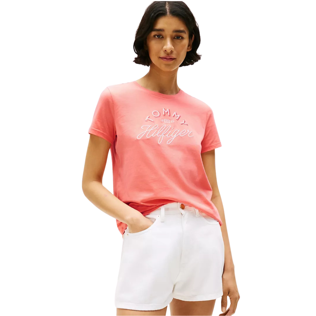Franela Tommy Hilfiger Coral Para Mujer
