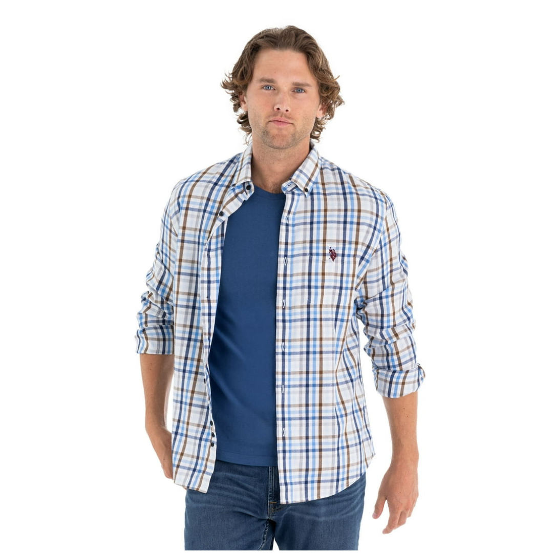 Camisa Polo Manga Larga Para Hombre