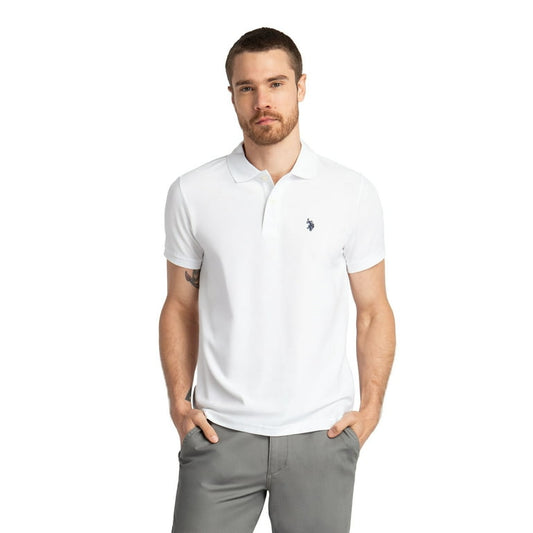Chemise Polo Para Hombre Blanca