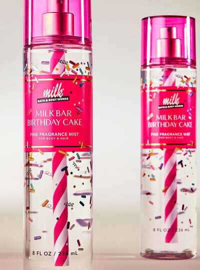 Mist Corporal Milk Bar Birthday Cake Bath & Body Words