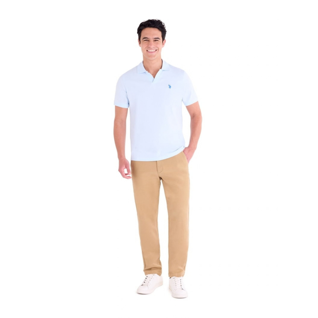Chemise U.S. Polo Assn. Azul Celeste Para Hombre