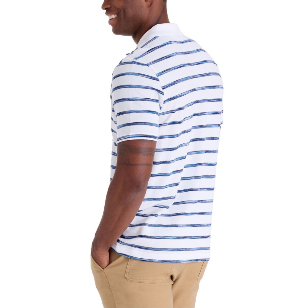 Chemise U.S. Polo Assn. Blanca a Rayas Azules Para Hombre