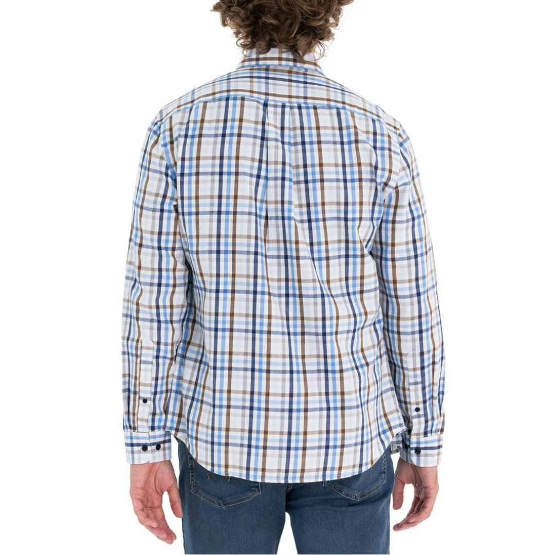 Camisa Polo Manga Larga Para Hombre