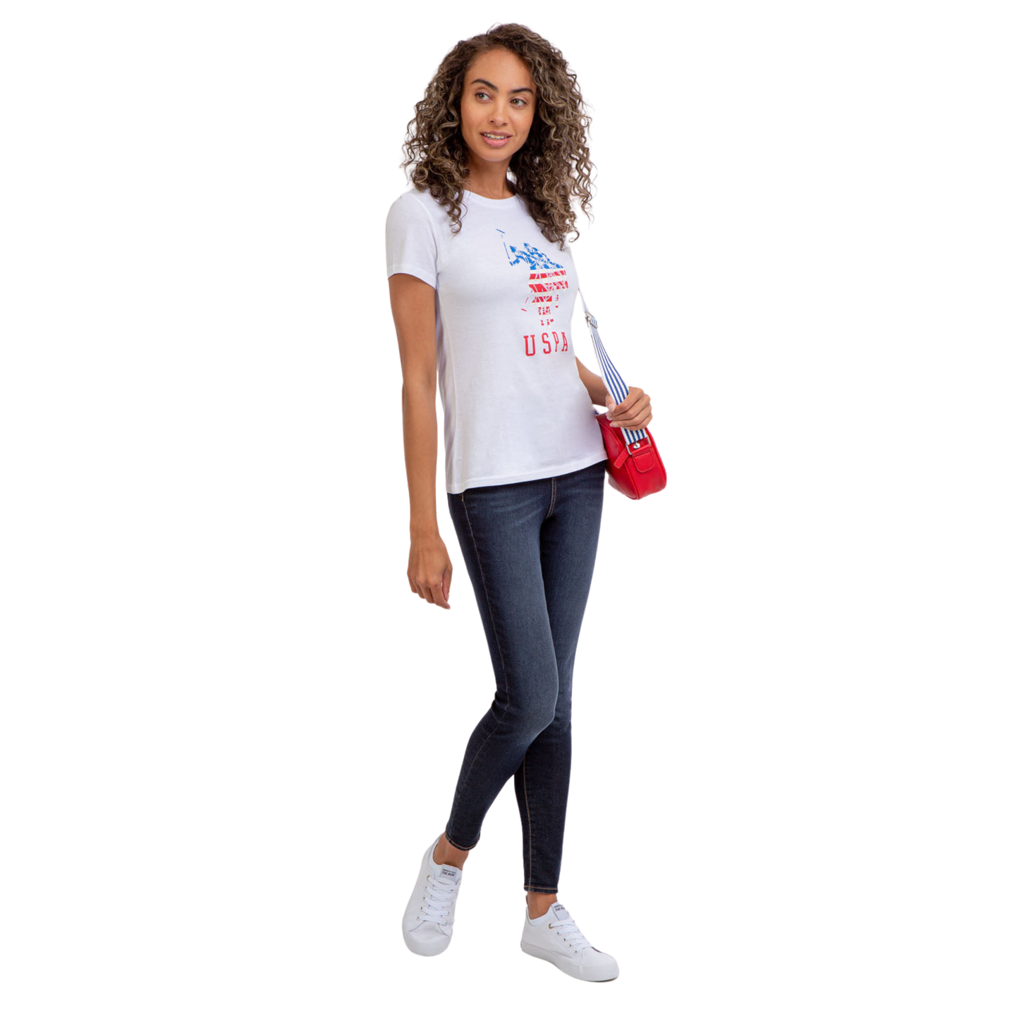 Franela Polo Con Logo USPA Para Mujer
