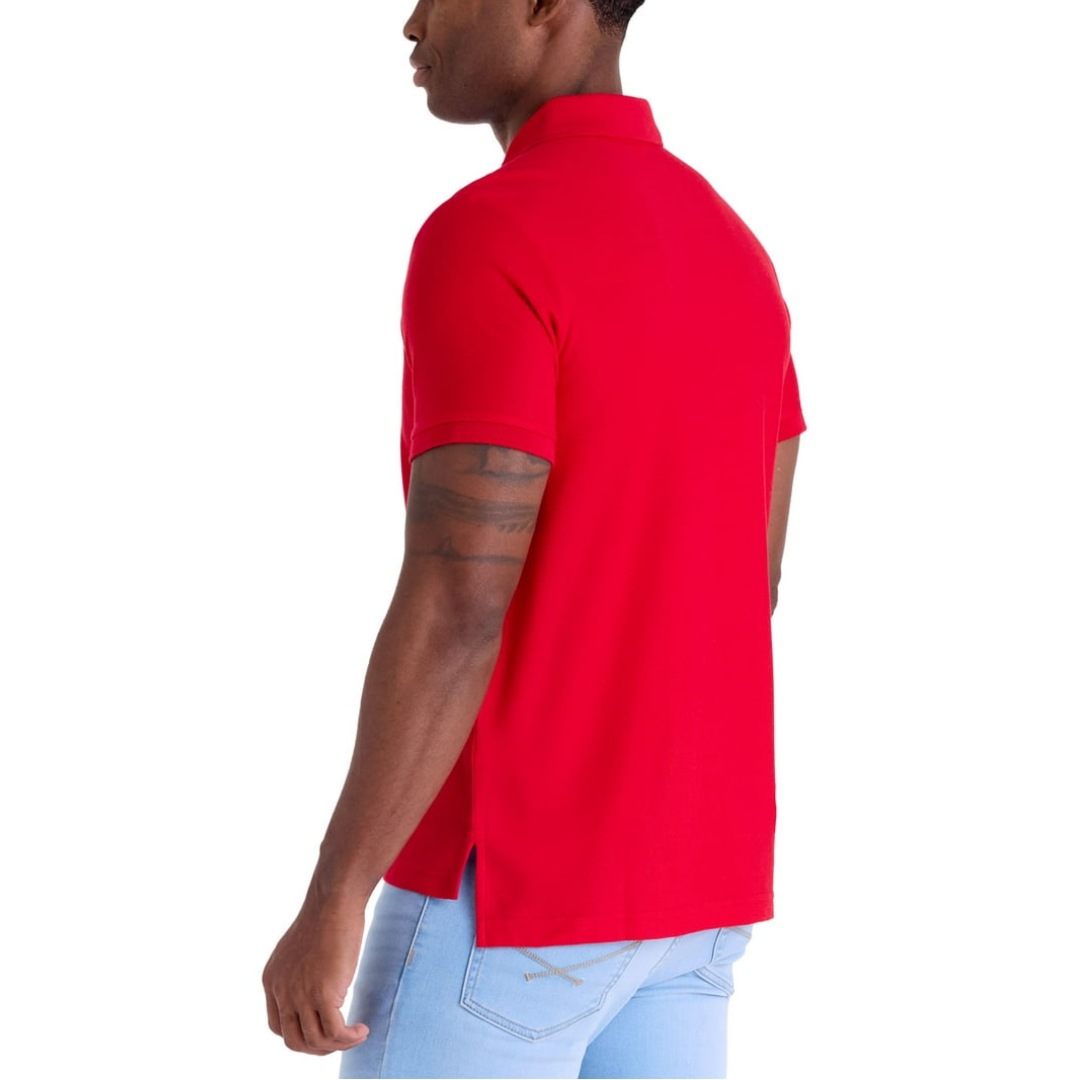 Chemise Polo Roja Para Hombre