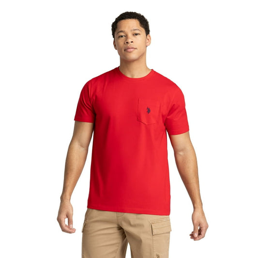 Franela Polo Básica Con Bolsillo Para Hombre