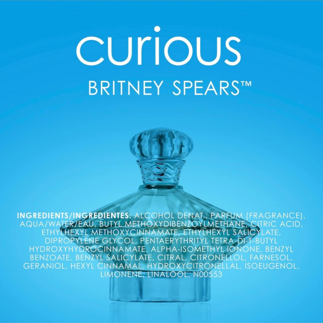 Perfume Curious Britney Spears 100 ml Para Mujer