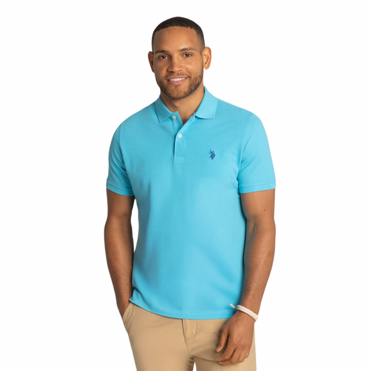 Chemise Polo Azul Río Agua Para Hombre
