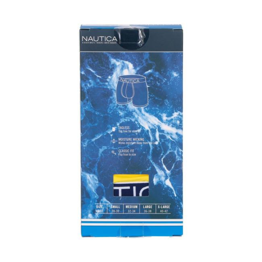 Set de 4 Boxer Nautica