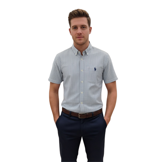 Camisa Polo Manga Corta Para Hombre