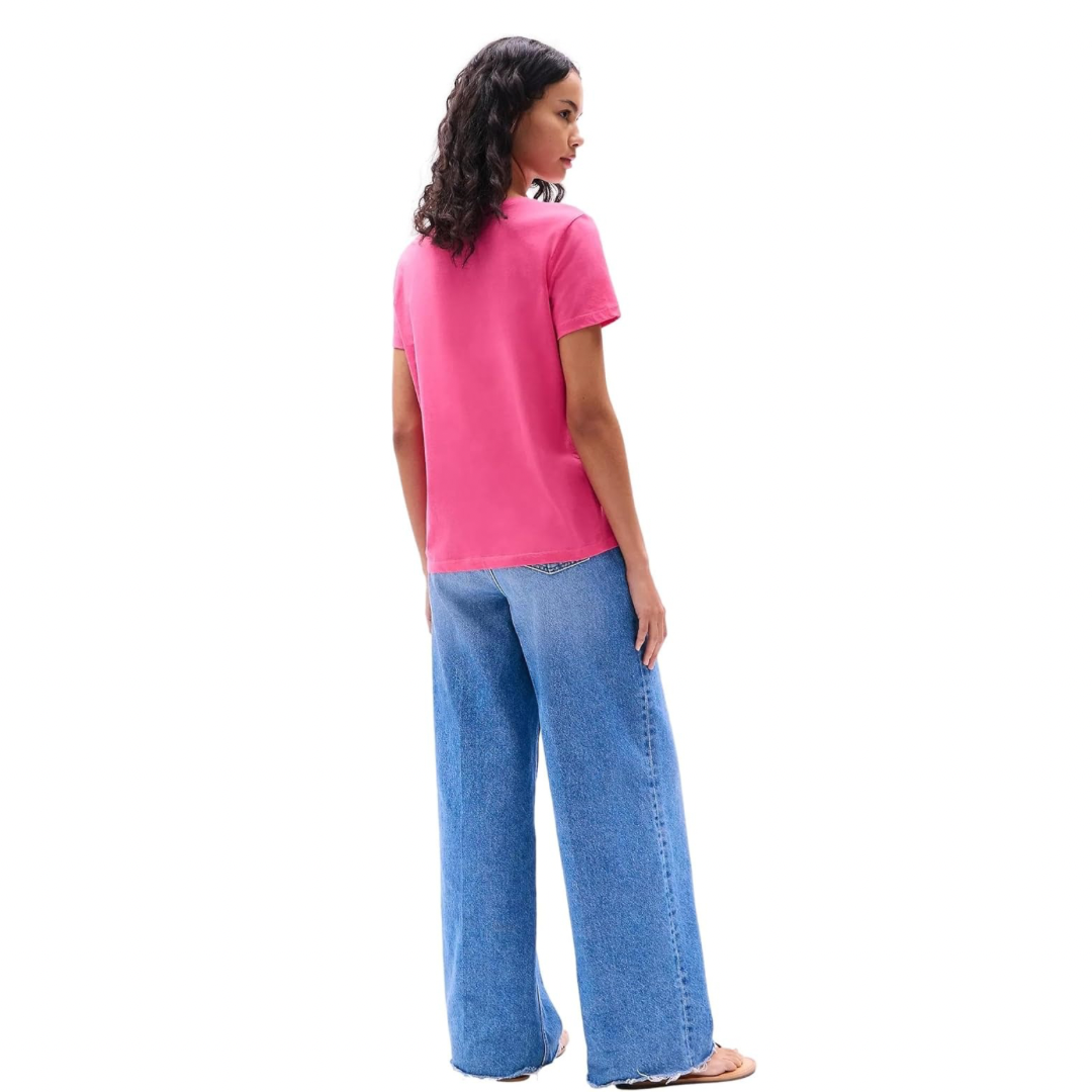 Franela Tommy Hilfiger Rosa Fuerte Para Mujer