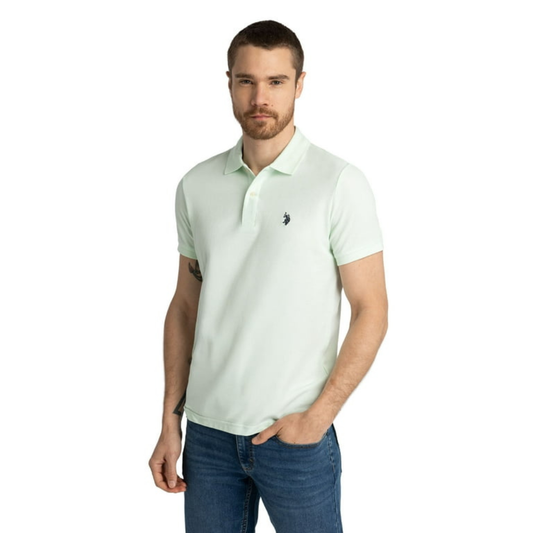 Chemise Polo Para Hombre Verde Menta