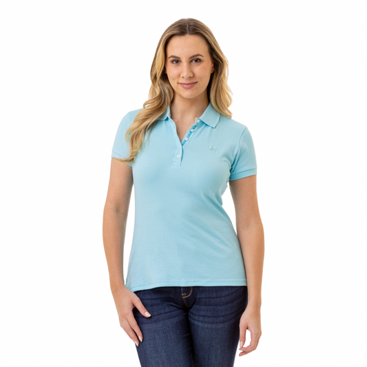 Chemise Polo Clásica Para Mujer