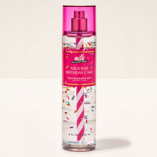 Mist Corporal Milk Bar Birthday Cake Bath & Body Words