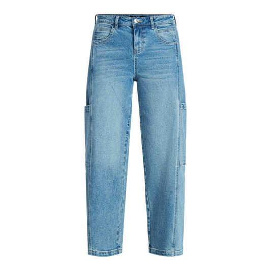 Jeans Vaqueros Rectos Estilo Skater Azul Claro Madden NYC