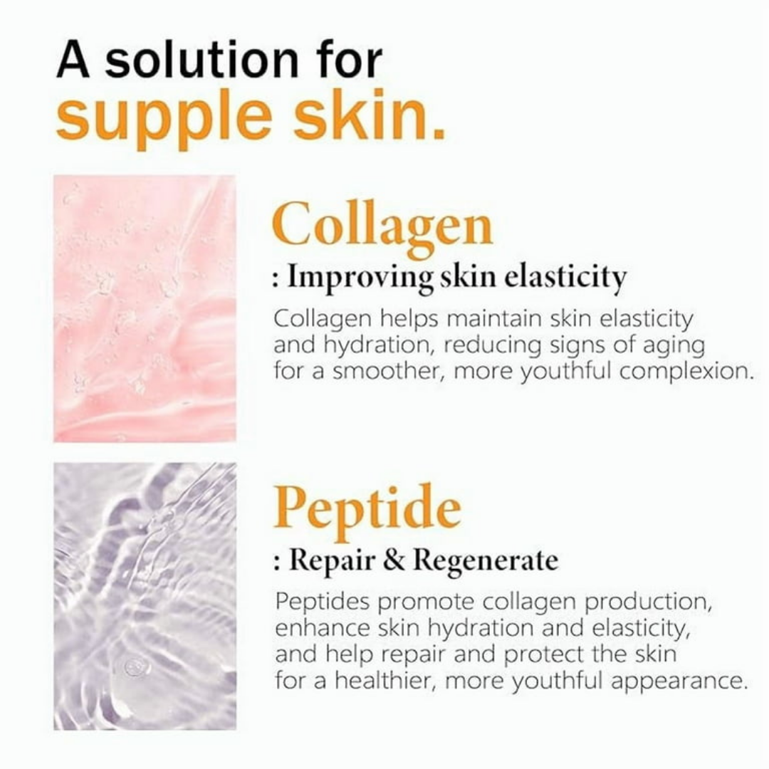 Collagen with Peptide Intense Cream 50g / Crema Facial Intensa con Colágeno y Péptidos