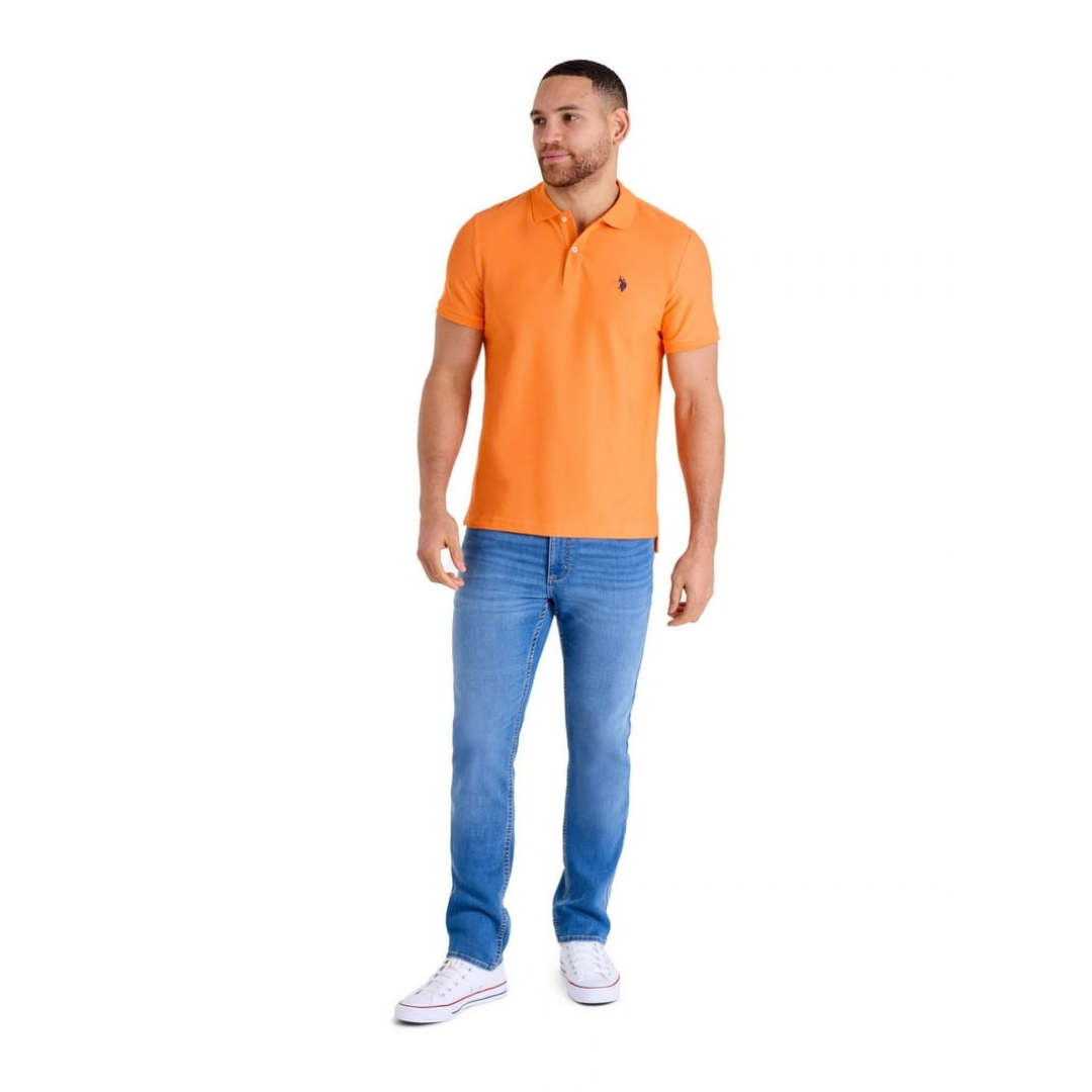 Chemise U.S. Polo Assn. Naranja Para Hombre