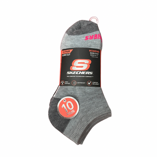 Paquete 10 Pares de Medias Skechers