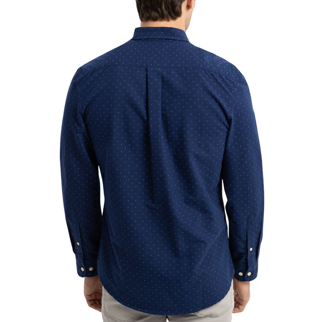 Camisa Polo Manga Larga Para Hombre