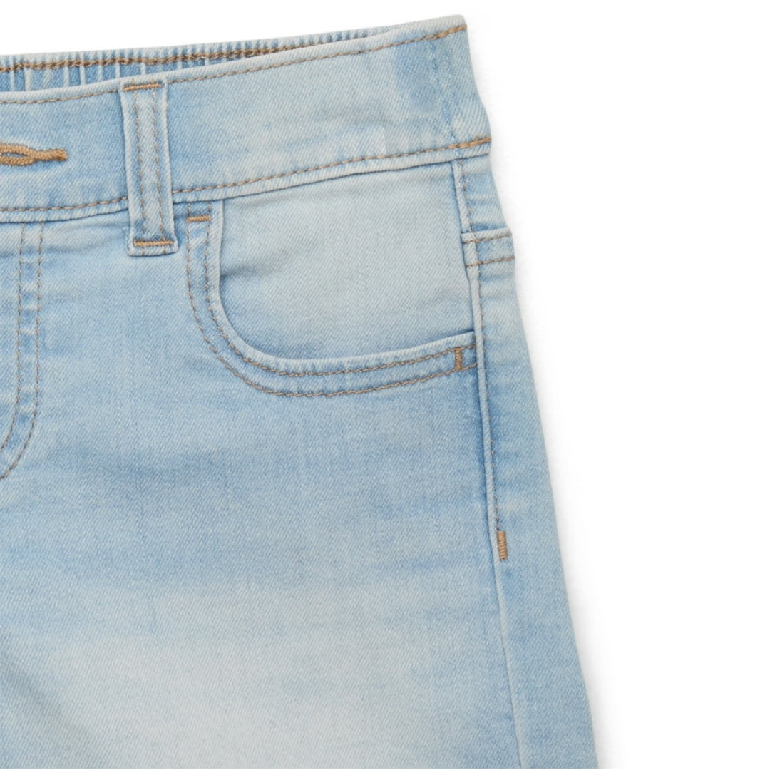 Short Wonder Nation Jeans Claro Juvenil