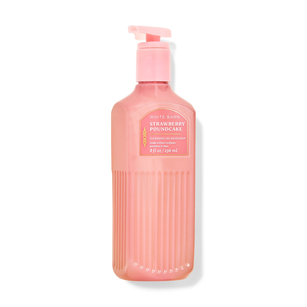 Jabón De Gel Strawberry Pound Cake Bath & Body Works